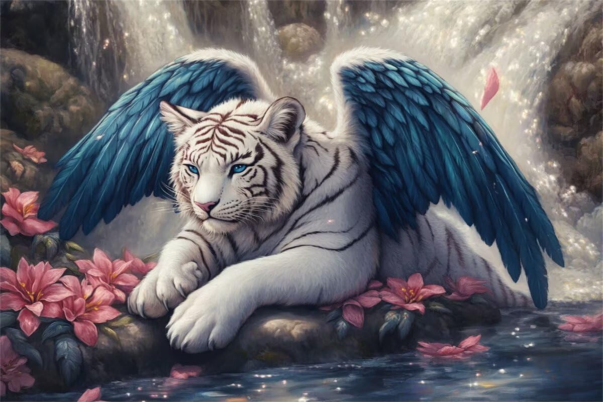 Puzzle 2000 sztuk kwiatowe puzzle anioł drewniane układanki, klasyczne dla dorosłych diY gra wyzwanie idealnie pasują między nimi literami z tyłu Wysokiej jakości układanki dla dzieci dorosłych wiek