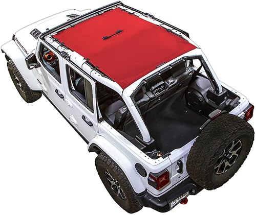 Vista 27 de SPIDERWEBSHADE Parasol de media parte original JL de 4 puertas (2018-2026) Compatible con Jeep Wrangler JL de 2 puertas o JLU Rubicon Sahara