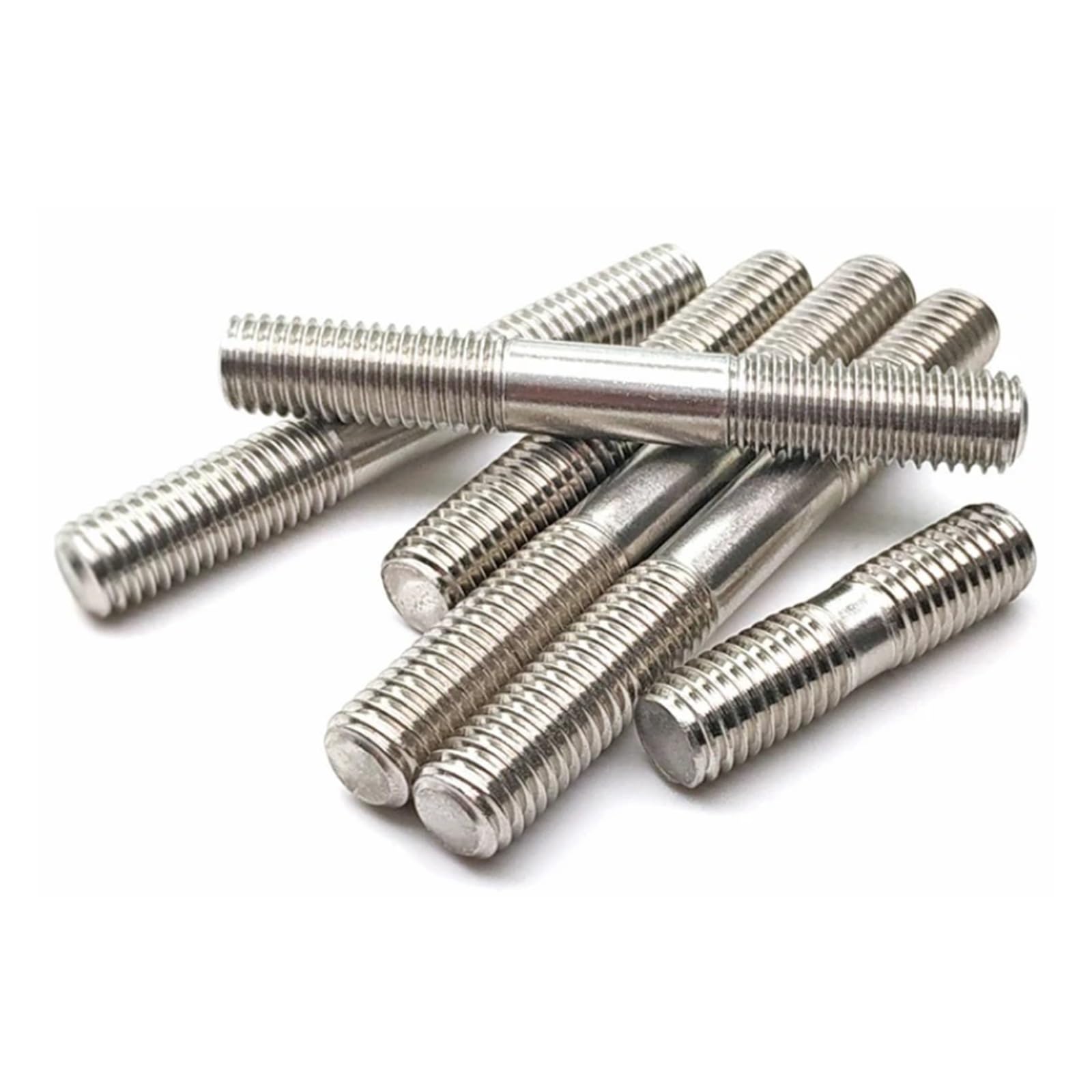 Śruby z trzpieniem ze stali nierdzewnej Śruby dwustronne M6-M16 ze stali nierdzewnej(120mm,M16(1pcs))