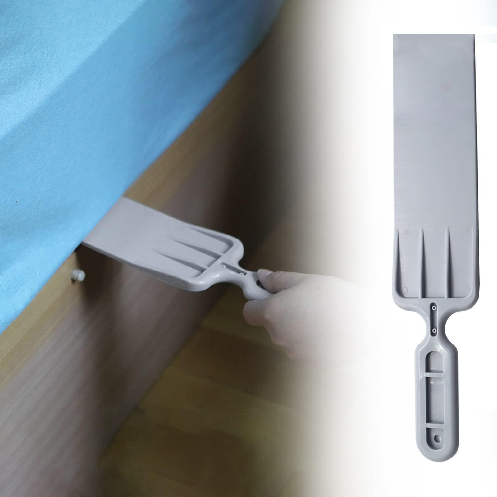 Lxeqiony Bed Sheet Tucker Tool, Bed Making Tool for Changing Sheets Easier Bedsheet Change Helper Without Mattress Lifting, Tucking Paddle for Tucking Sheets Neatly and Easy (1PCS)