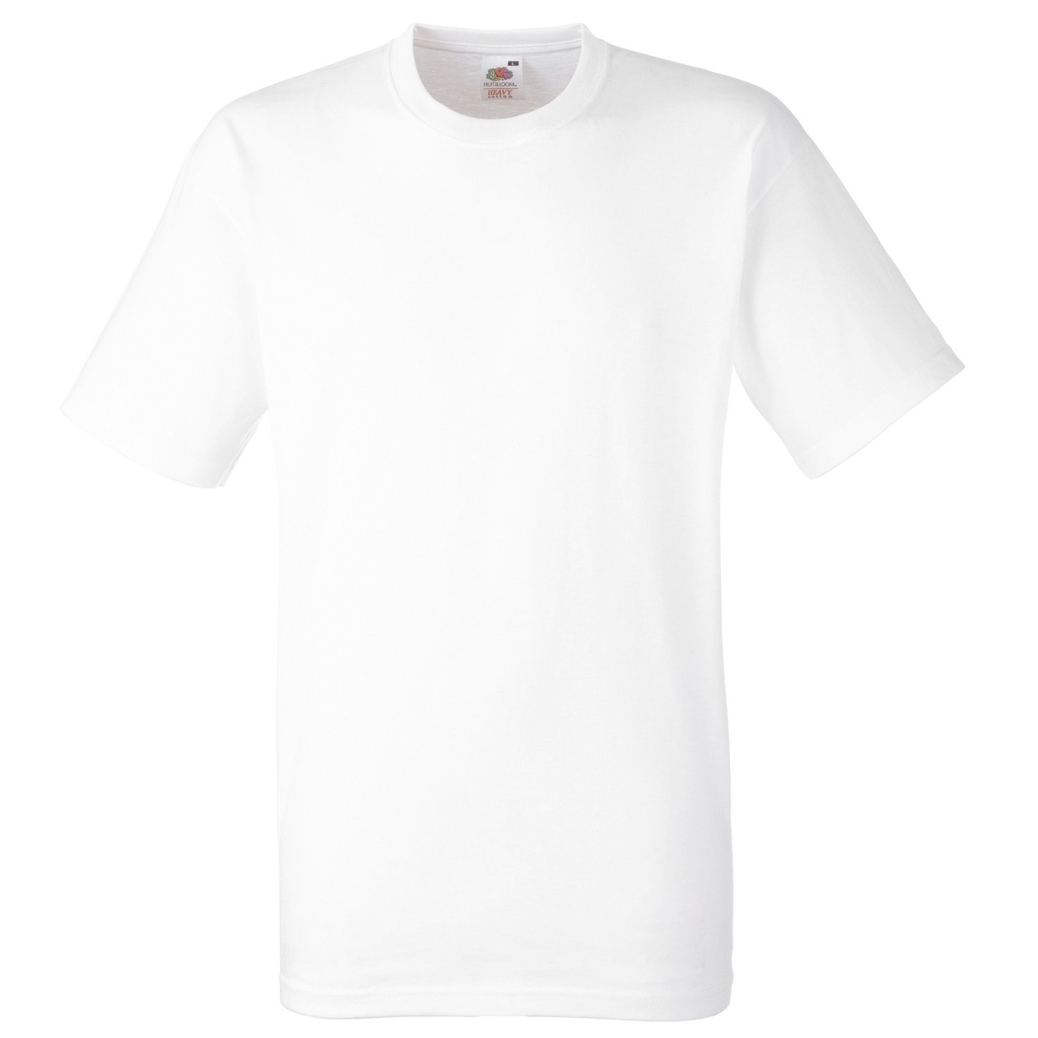 Fruit of the Loom Heavy Cotton T in White Size XL (SA101)