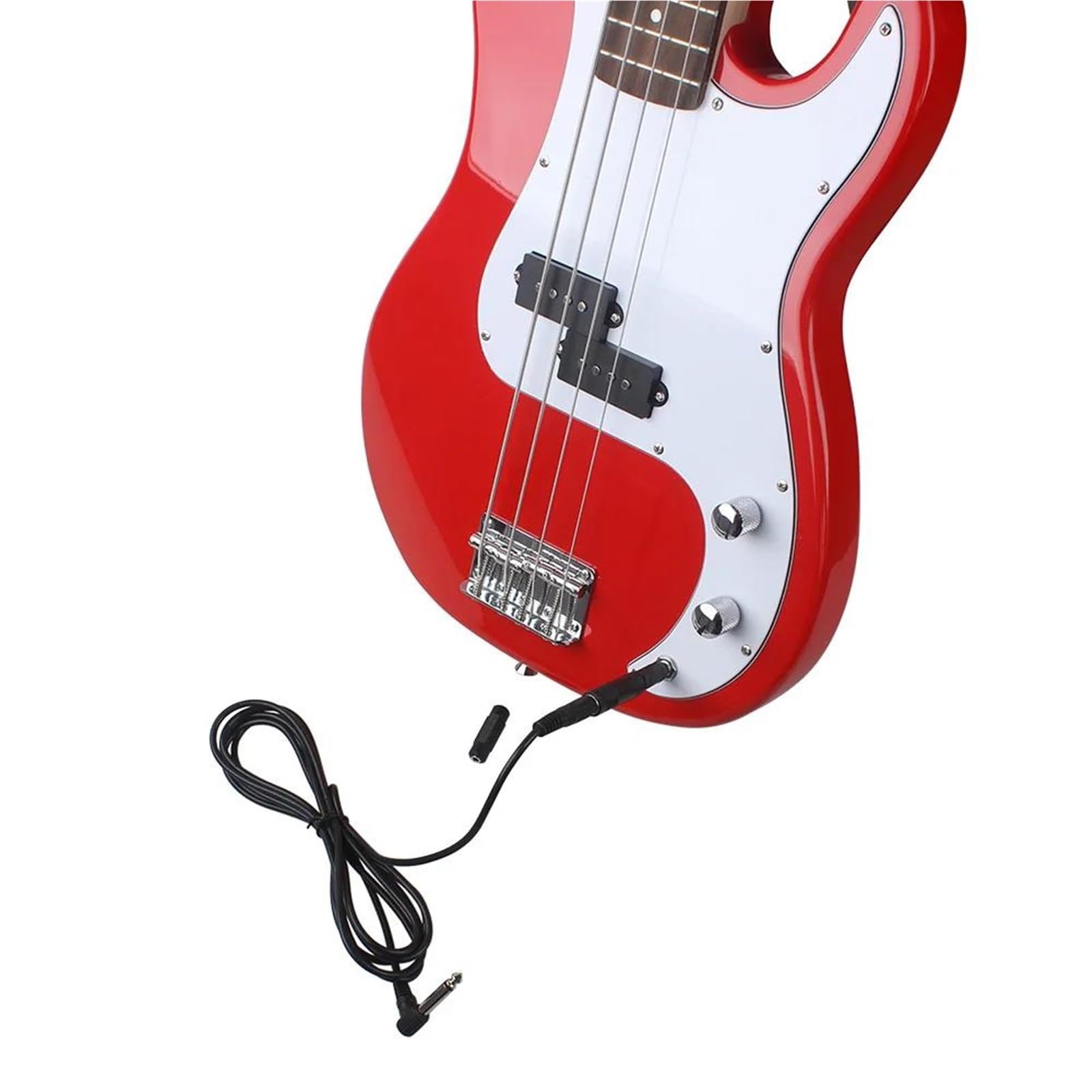 Zestaw Kabli Gitarowych 3 Metrowy Kabel Do Gitar Elektrycznych Basowych I Klawiszowych; Konstrukcja Redukująca Hałas