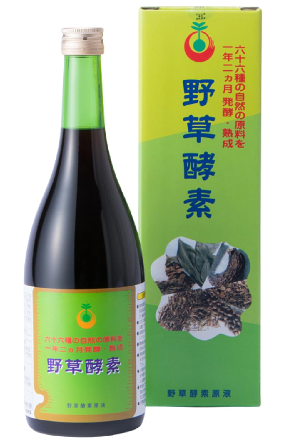 Amazon | 66品目の栄養素がたっぷり！野草酵素 (720ml) | 野草酵素