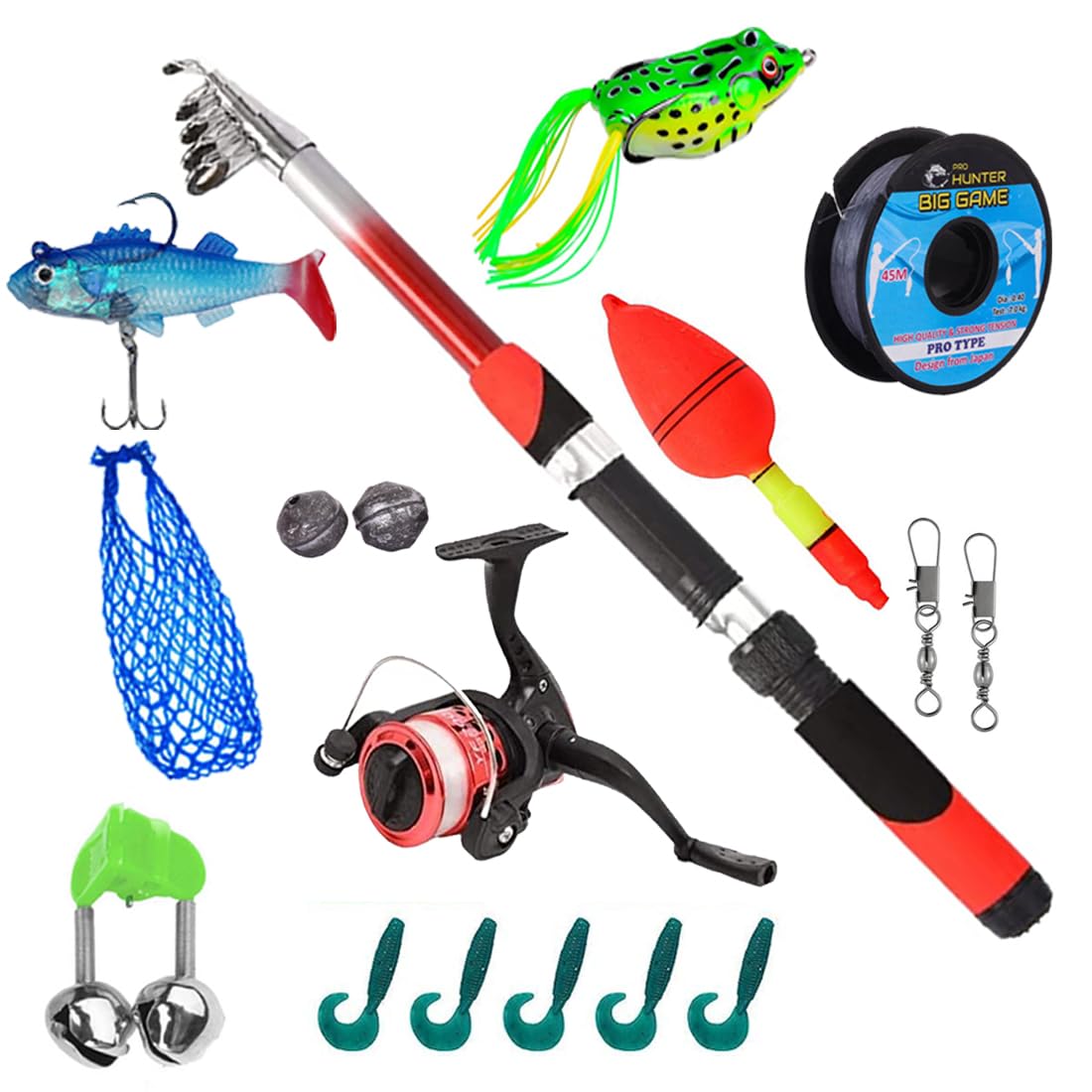 Fishing Rod,Reel, Accessories, Tackles Combo Kit 7Feet : Amazon.in Fishing Rod,Reel, Accessories, Tackles Combo Kit 7Feet : Amazon.in