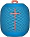 Produktbild Ultimate Ears Wonderboom Tragbarer drahtloser Bluetooth-Lautsprecher, 360° Surround Sound, Wasserdicht, 2 Lautsprecheranschlüsse für kraftvollen Sound, 10 Stunden Akku - Blau
