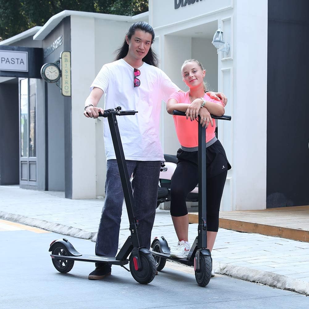 Megawheels S5 Elektrische scooter met display en LED, 8,5 inch E-scooter,  250 W motor, 5,8 AH LG batterij, 15/23 km/u 2 snelheidsmodi, 12 kg,  lichtgewicht roller : Amazon.nl: Sport \u0026 outdoor