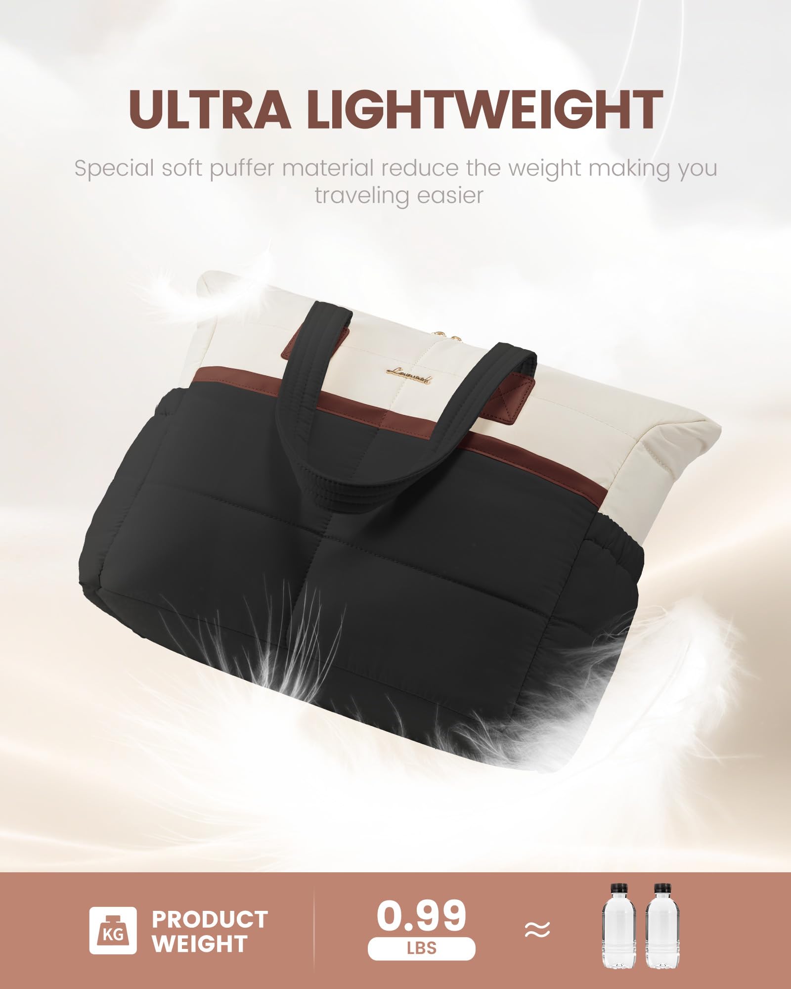 LOVEVOOK Laptop Bag for Women 15.6 Inch,Multi-pocket Teacher Tote Nurse Bag Work Tote Bag Computer Bags,Utility Large Purse Handbags with Laptop Compartments for Daily,College,Travel,Business,Office