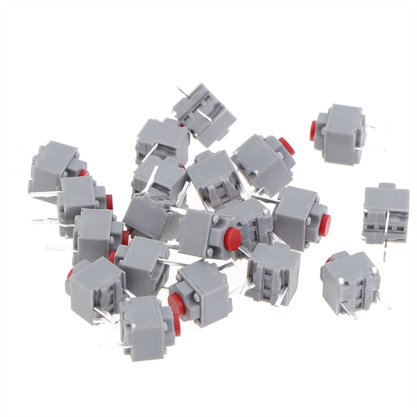 Bouton muet pour réparer le double-clic de souris - 20 micro-interrupteurs silencieux