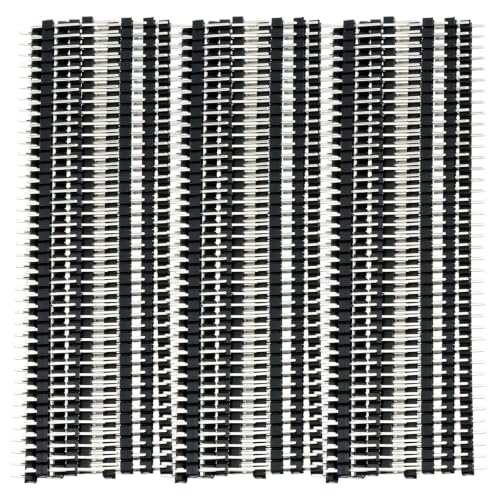 Image of 30 Pcs Header Pins 2.54 mm Straight Male Connector for PCB Breadboard