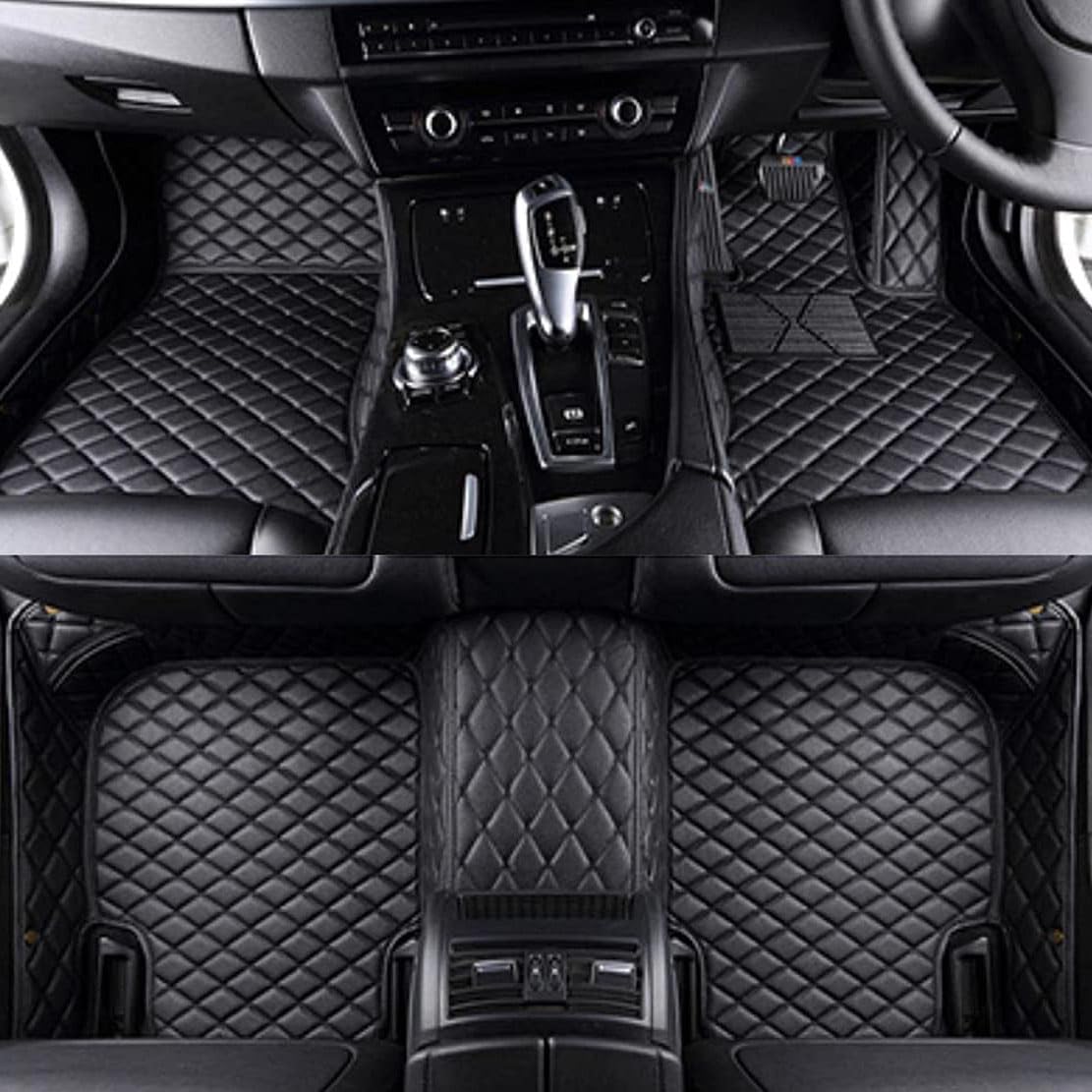Tapis de sol voiture pour VW Multivan T7 Long protège sol cuir RHD - 8