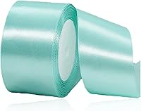 Vista 10 de Cinta dorada para envolver regalos, cinta de satén de 1 pulgada x 25 yardas para manualidades, fabricación de lazos para el cabello, coronas, ramos