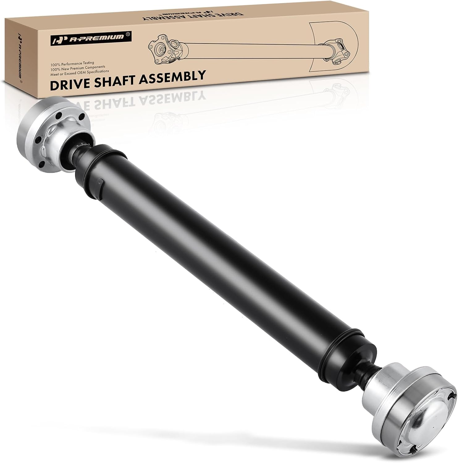 A-Premium Front Drive Shaft Driveshaft Assembly Compatible with Jeep Grand Cherokee 2014 2015 2016 2017 2018 V6 3.0L, AWD, Complete Prop Shaft