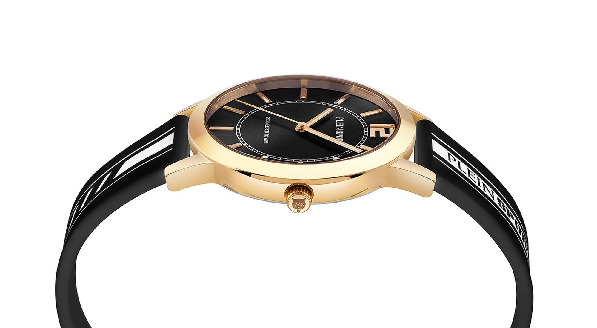 Plein Sport damski zegarek analogowy kwarcowy NEW Glam silikon