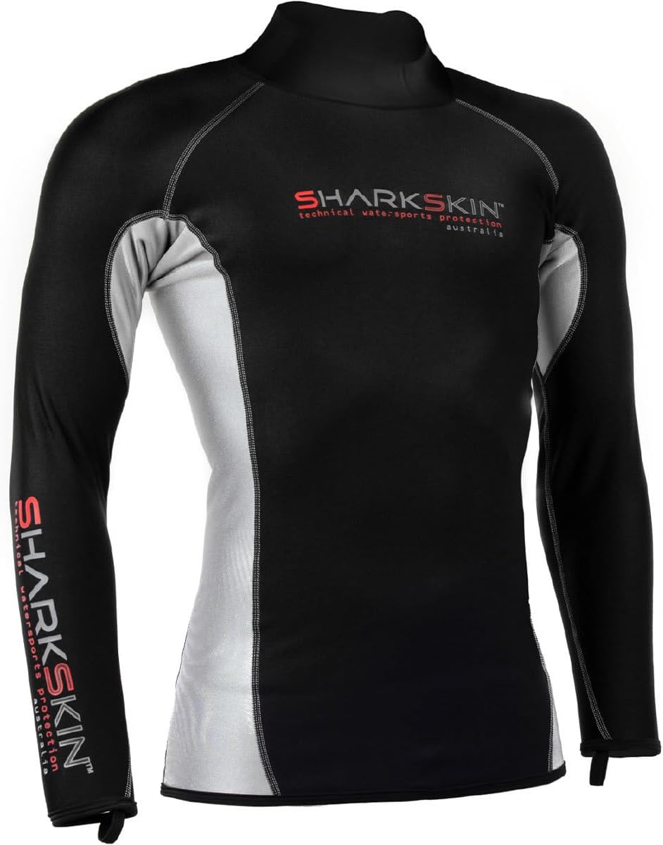 Sharkskin Chillproof L/S, L (SSCPLSLGE), Black