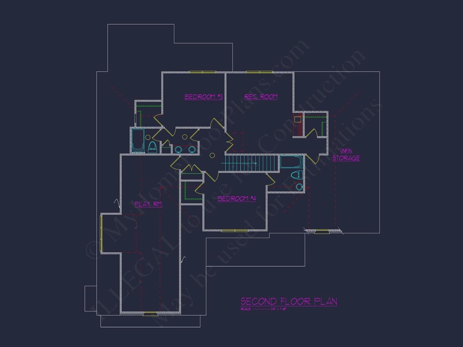 19-1584 HOUSE PLAN - Luxurious 2-Story House Plan with Blueprints and CAD Designs