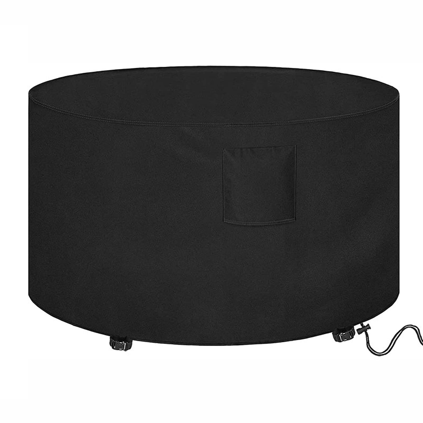 Bâche table ronde imperméable 185 x 95 cm, housse de protection de jardin hiver