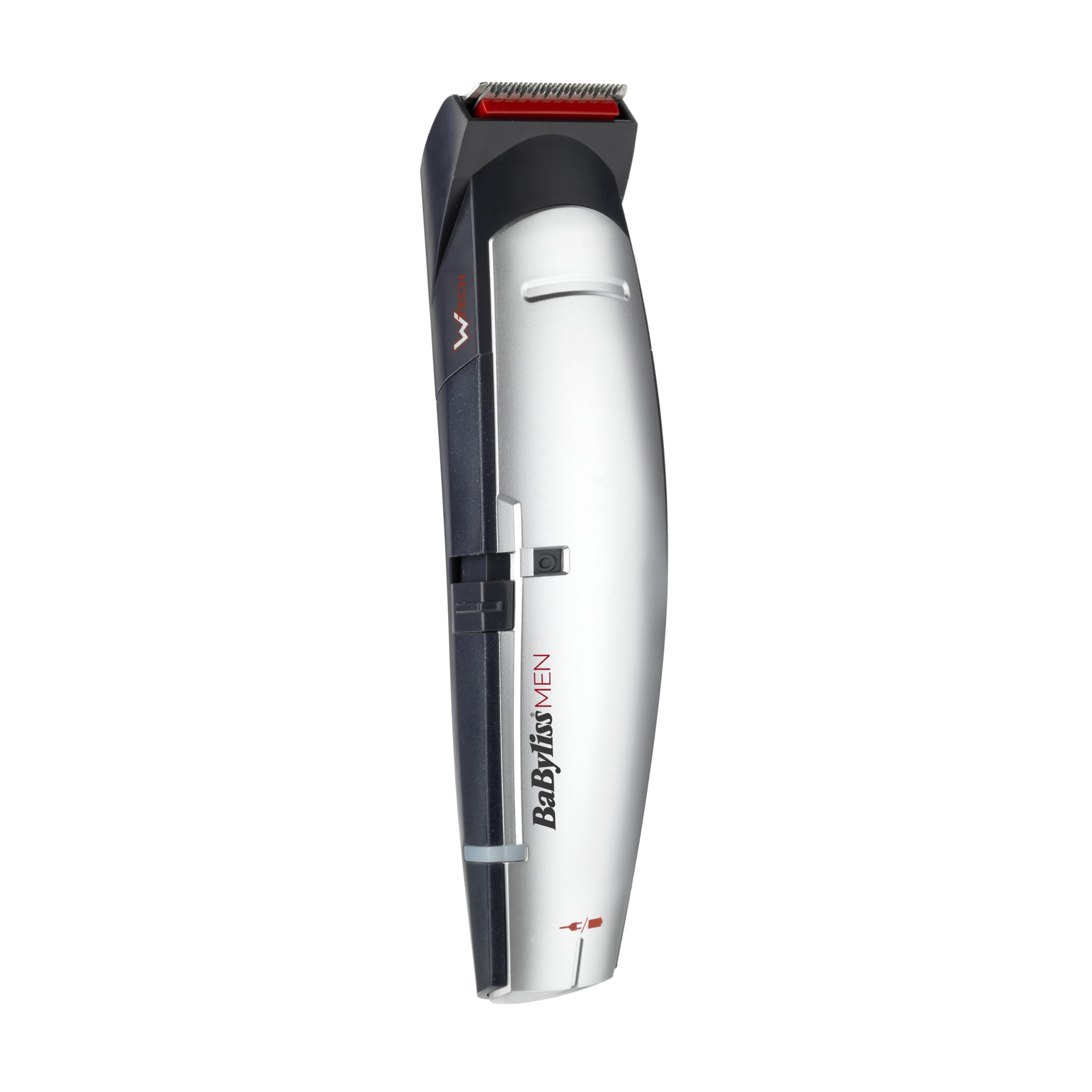 BaByliss X-10 Barttrimmer Grooming Kit für Männer - Vielseitig einsetzbar, W-Tech Klingen für Trimmen von Kopf-, Bart- und Körperhaar, Grau/Schwarz, E837E
