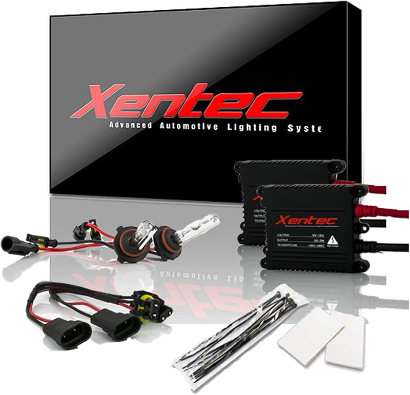 Xentec 9006 (HB4) 6000K HID Xenon Bulb with 35W SLBDC Slim Ballast Bundle (Ultra White)