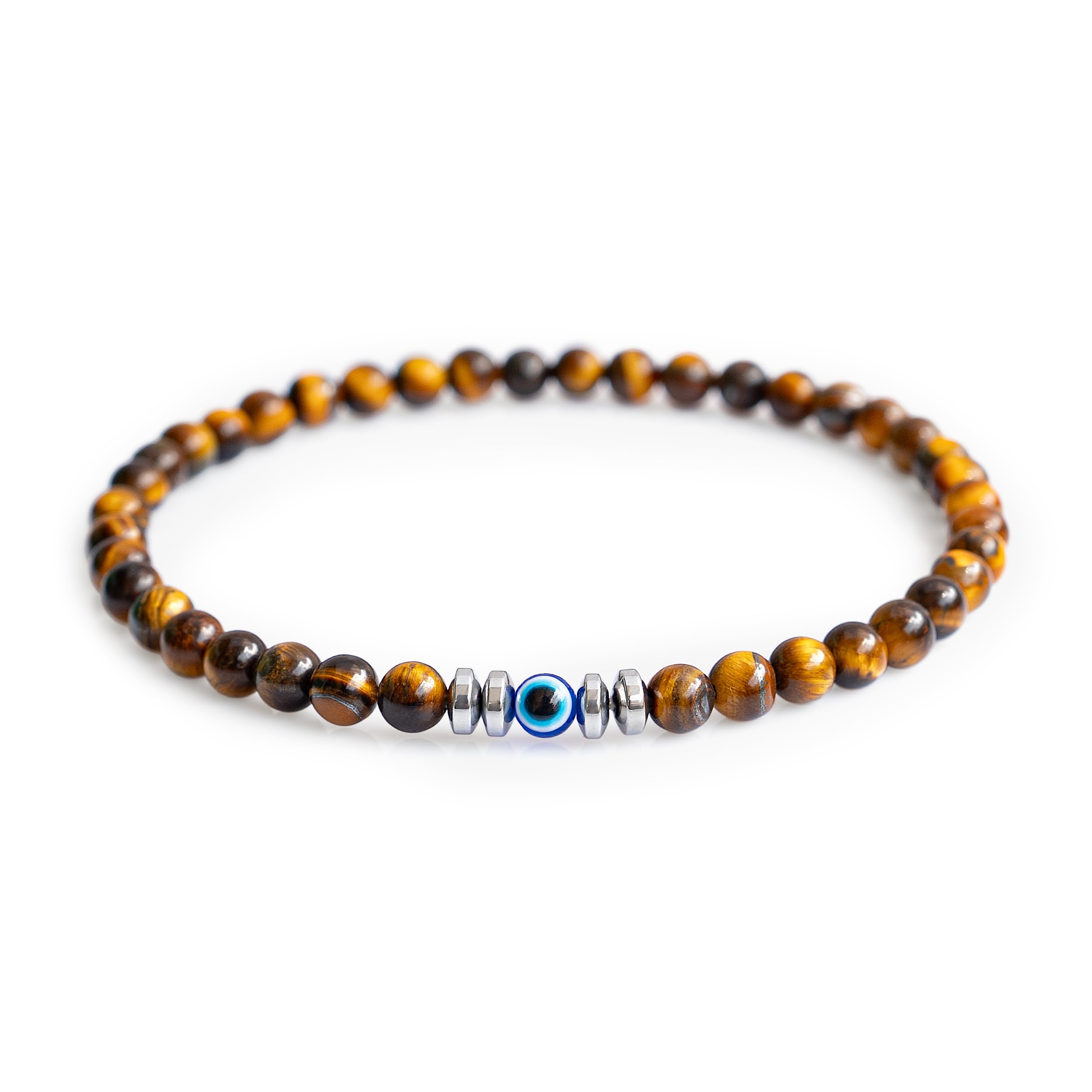 Lameybrt Auge des Bösen Blick Armband Schutz Stretch Armbänder nazar boncuk für Männer