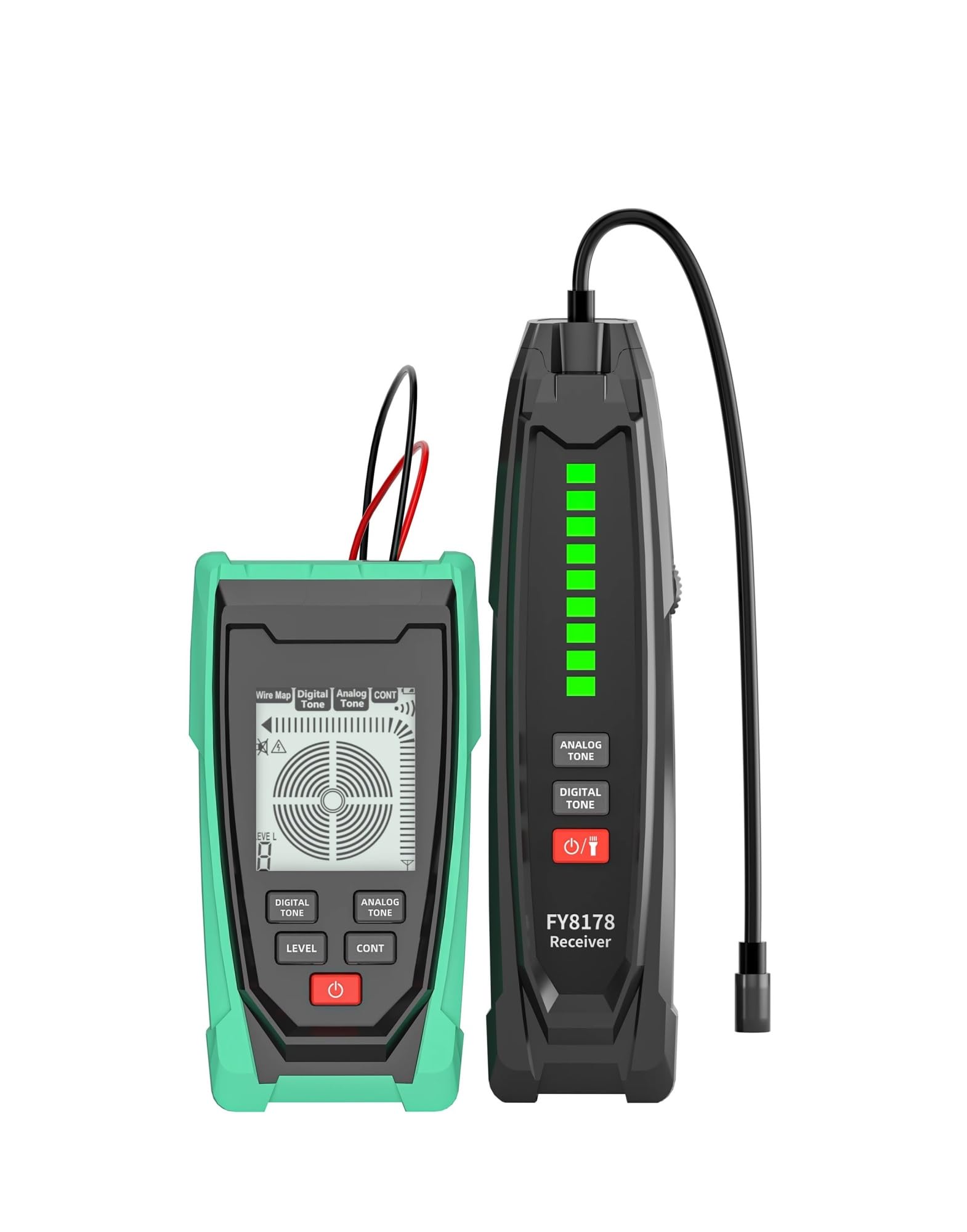 Rastreador de Cables, Detector de líneas subterráneas profesional, localizador pared, rastreador cables, metálicas, continuidad