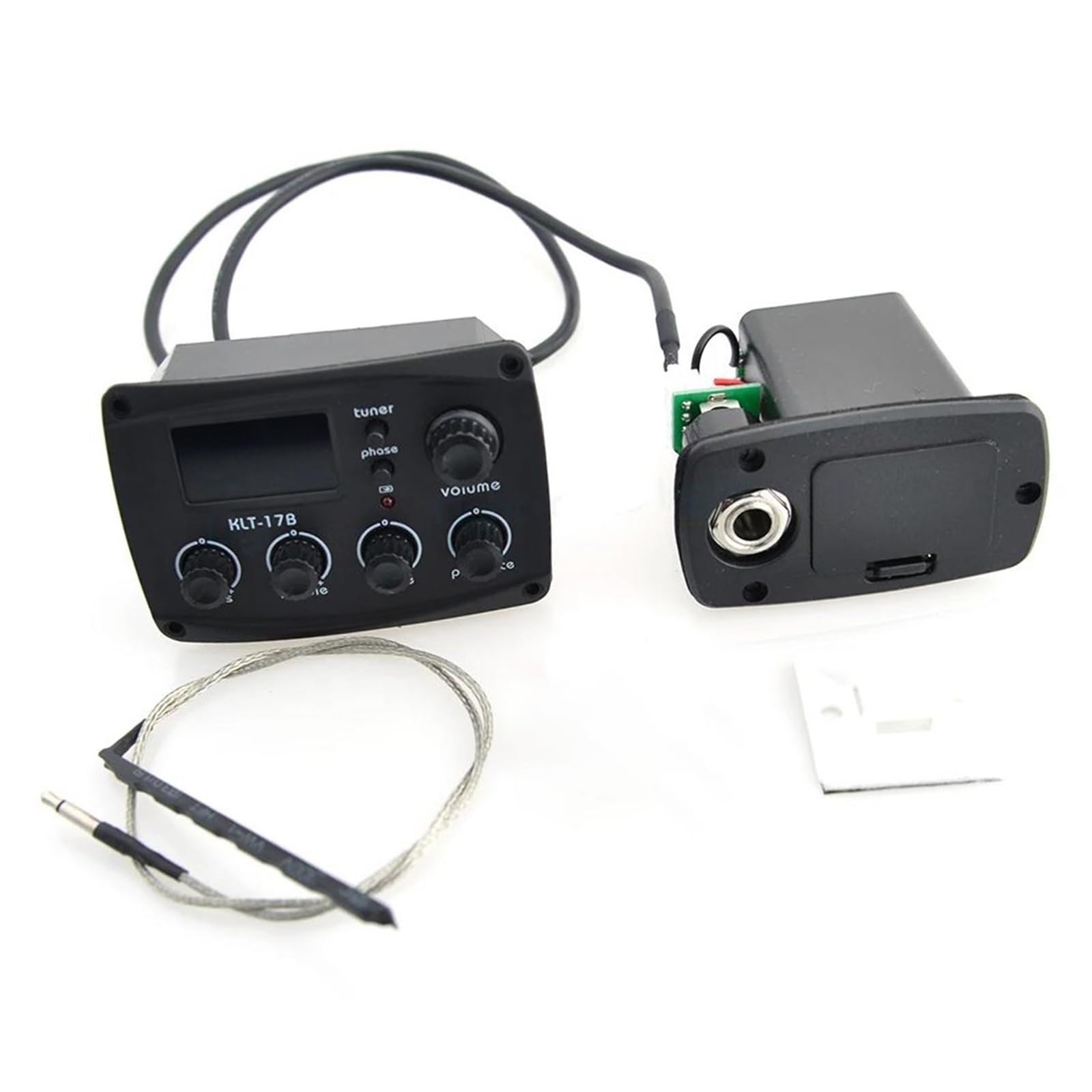 Pickup Per Chitarra Preamplificatore Per Chitarra Acustica A 4 Bande Accordatore Digitale A 4 Bande Equalizzatore Pickup Piezoelettrico Accessori Per Chitarra Acustica