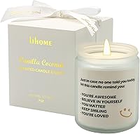 Vista 21 de Decoraciones de otoño para el hogar, velas de otoño, regalos para mujeres, velas perfumadas de cera de soja natural para la mañana de otoño