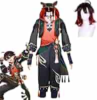 Amazon.co.jp: AZCQD 原神 げんしん 嘉明 ガミン コスプレ衣装