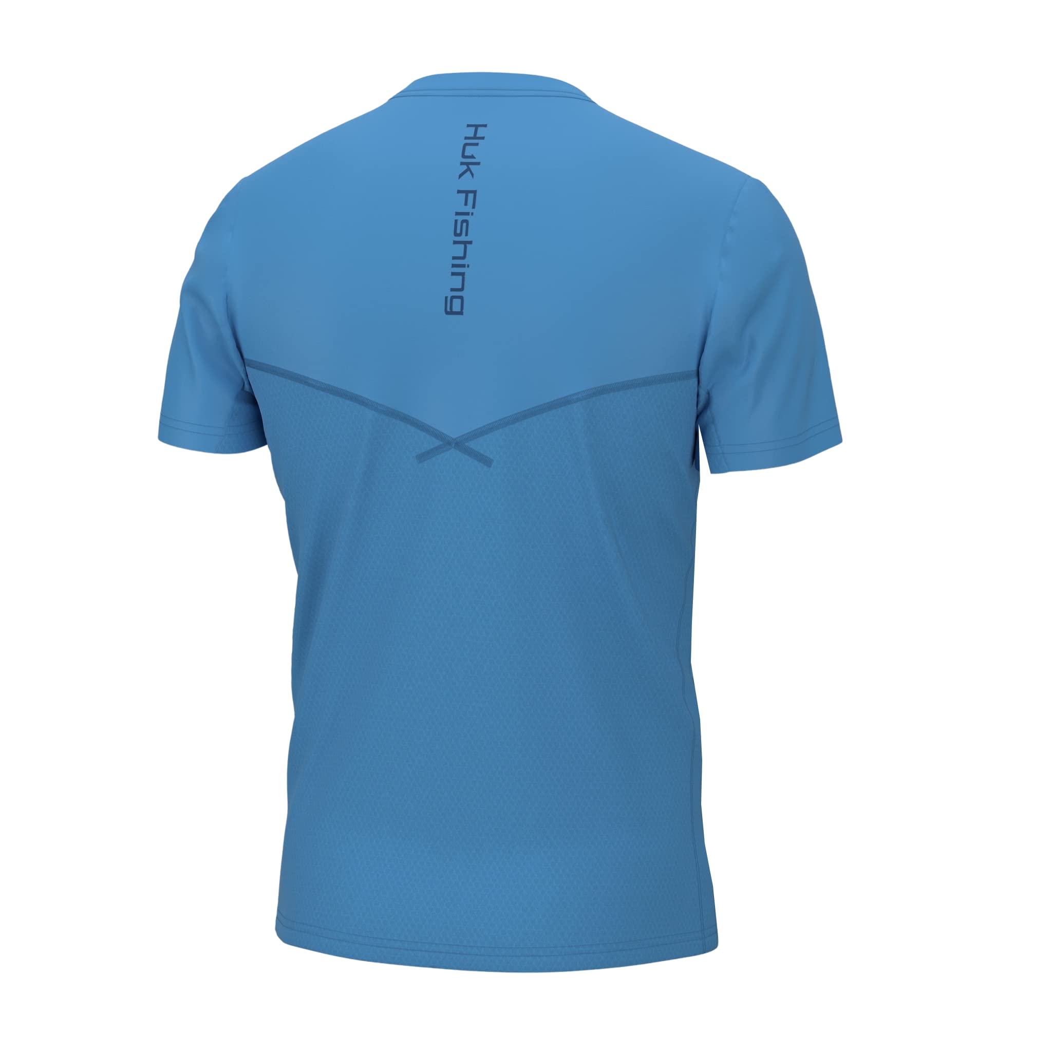 HUK Icon X Manga Corta, Camisa de Pesca con Protección Solar Hombre