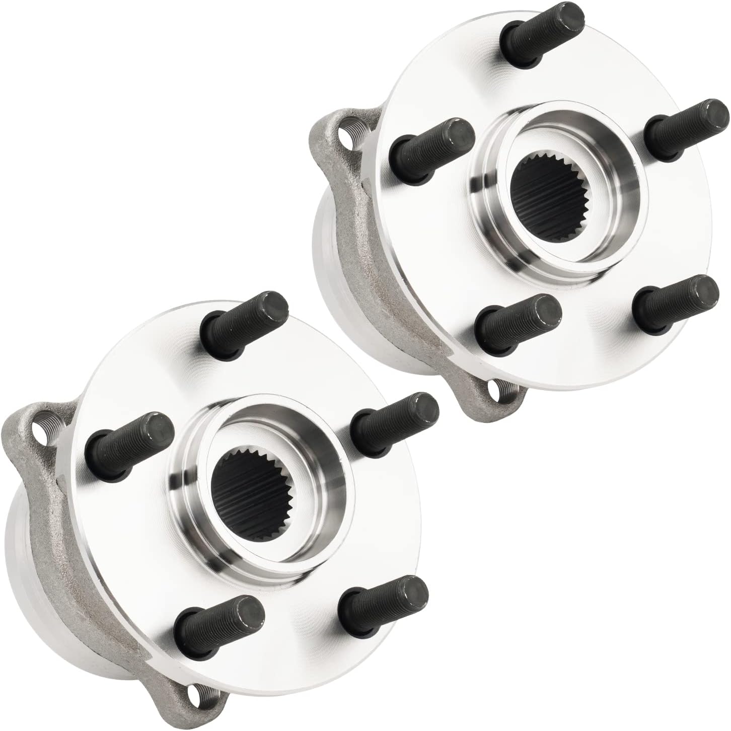 KAX 512518 2PCS Rear Wheel Hub Bearing Compatible with Subaru XV Crosstrek 2013-2015,5 Lugs Wheel Bearing and Hub Assembly