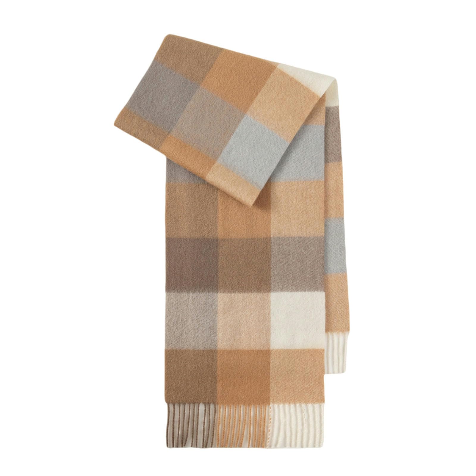 Sciarpa Donna Lana Sciarpa Femminile Autunno E Scialle Invernale Signore per Tutta La Partita Calda E Lunghe al Collo da Uomo Sciarpa Donna Regalo 180 * 30 Cm-caffè