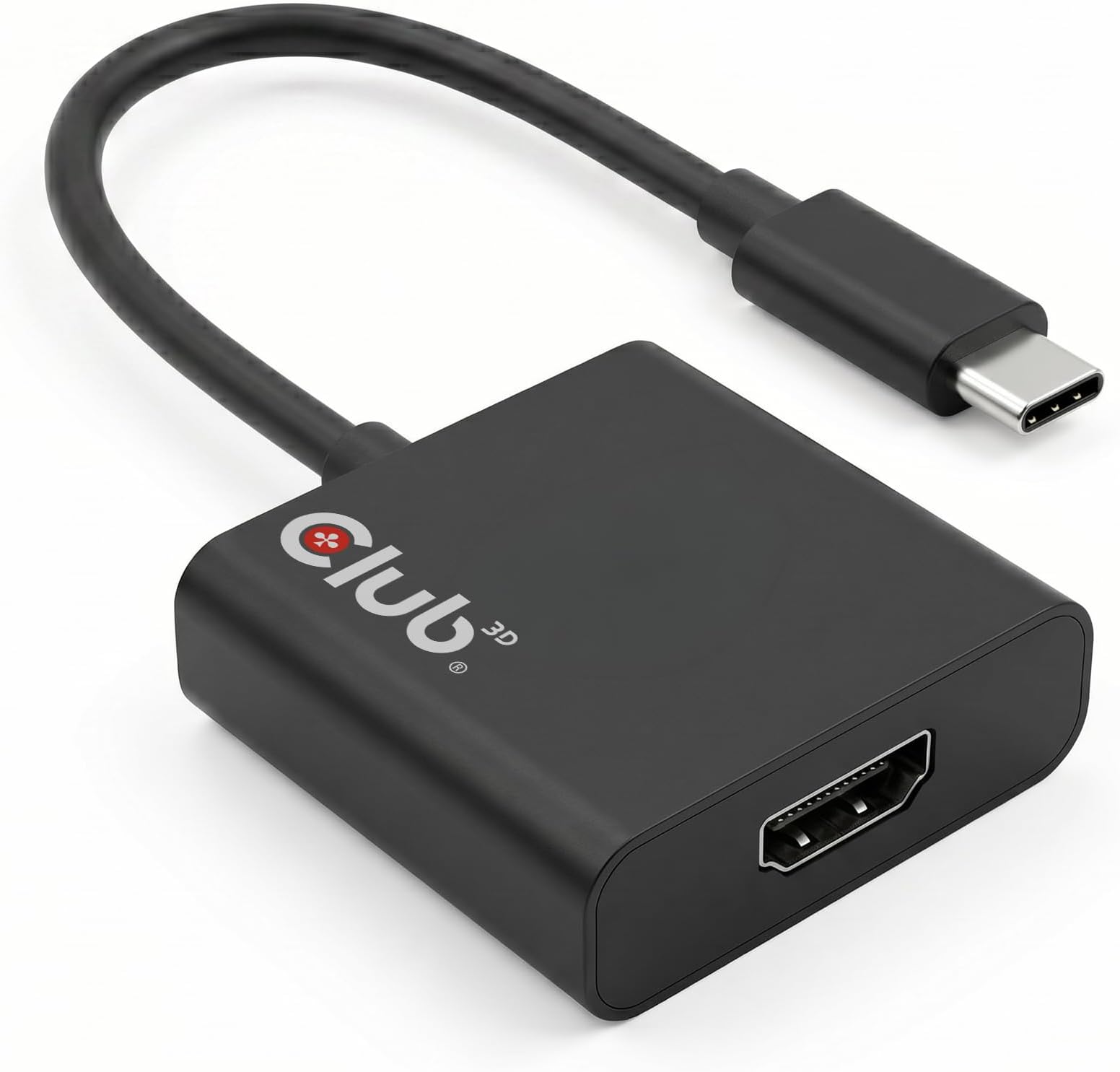 Club 3D USB C to HDMI Adapter with HDR - 4K 60Hz- USB 3.1 Type C to HDMI Monitor Convertor, CAC-2504