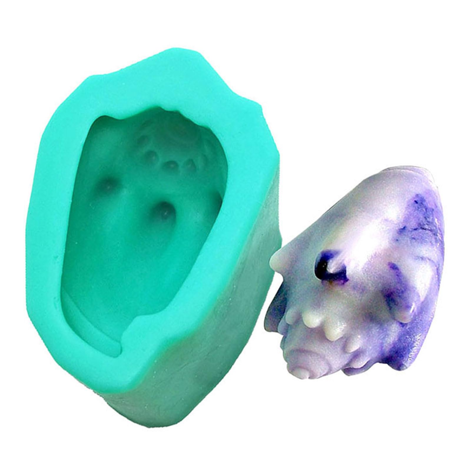 Buxuaaaa Marine Theme 3D Stereo Silicone Fondant Mold Fudge Chocolate Mold Baking Accessories Cake Decorating Gadget Silicone Candy Molds