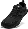 HOBIBEAR Wide Barefoot Shoes for Womens Mens Minimalist Trail Running Hiking Sneakers Comfortable Lightweight