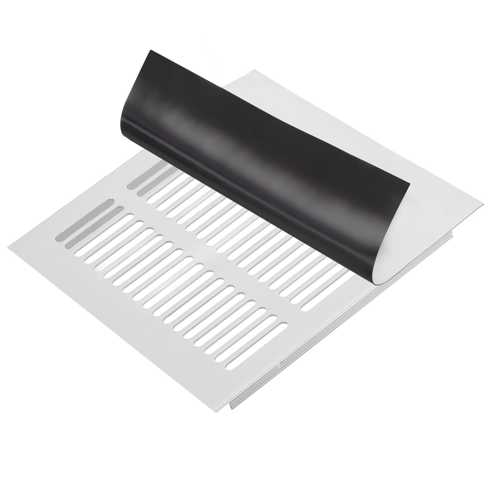 PATIKIL 305 x 305 mm Magnetic Vent Cover, Floor Wall Air Registers Cover Magnet Vent Blocker for Home RV HVAC Fireplace Furnace White
