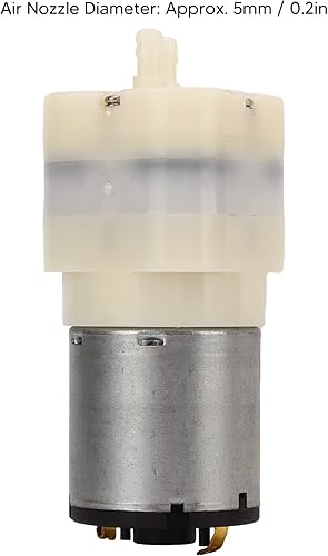 Miniatura 2 de DC 3.7-24V Micro bomba de aire, mini bomba de aire eléctrica (-60Kpa100KPa, 2.5-8.0LPM), bomba de vacío miniatura para instrumento de tratamiento