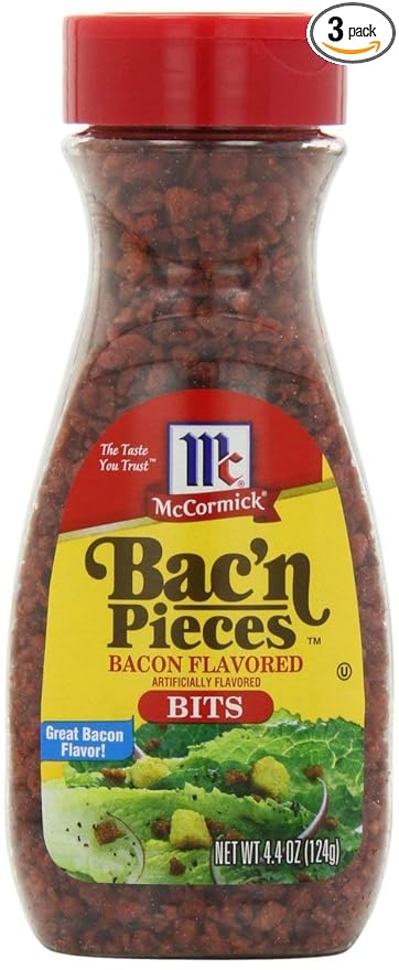 McCormick Bacon Bits Imitation, 4.4 Ounce (Pack of 3)