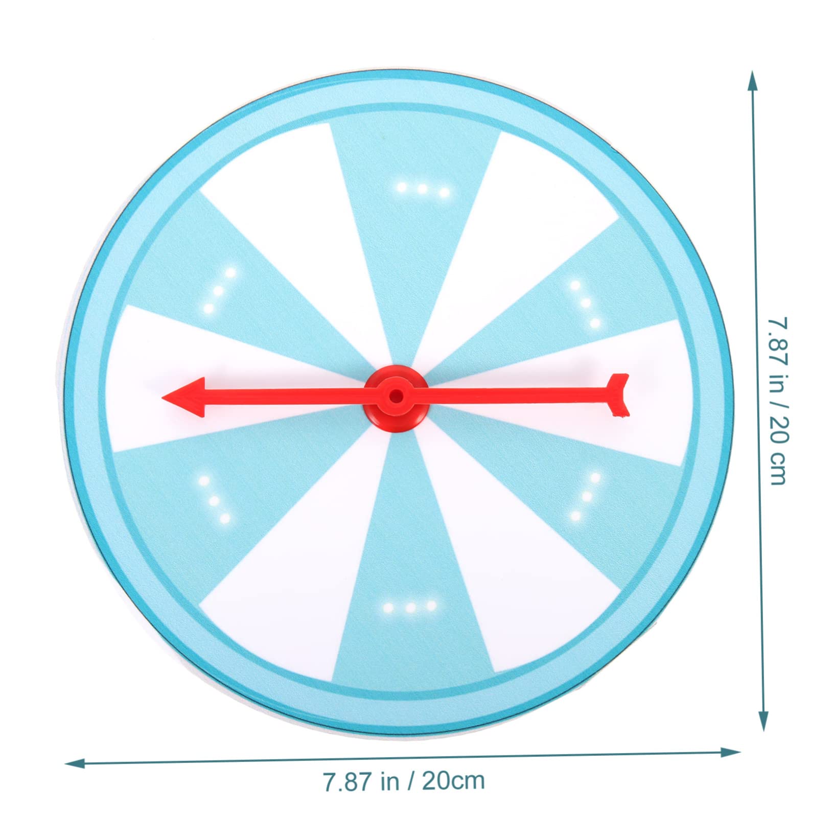 NAMOARLY Prize Wheel for Parties Rotatable Kids Fortune Wheel Game for Celebrations Nights