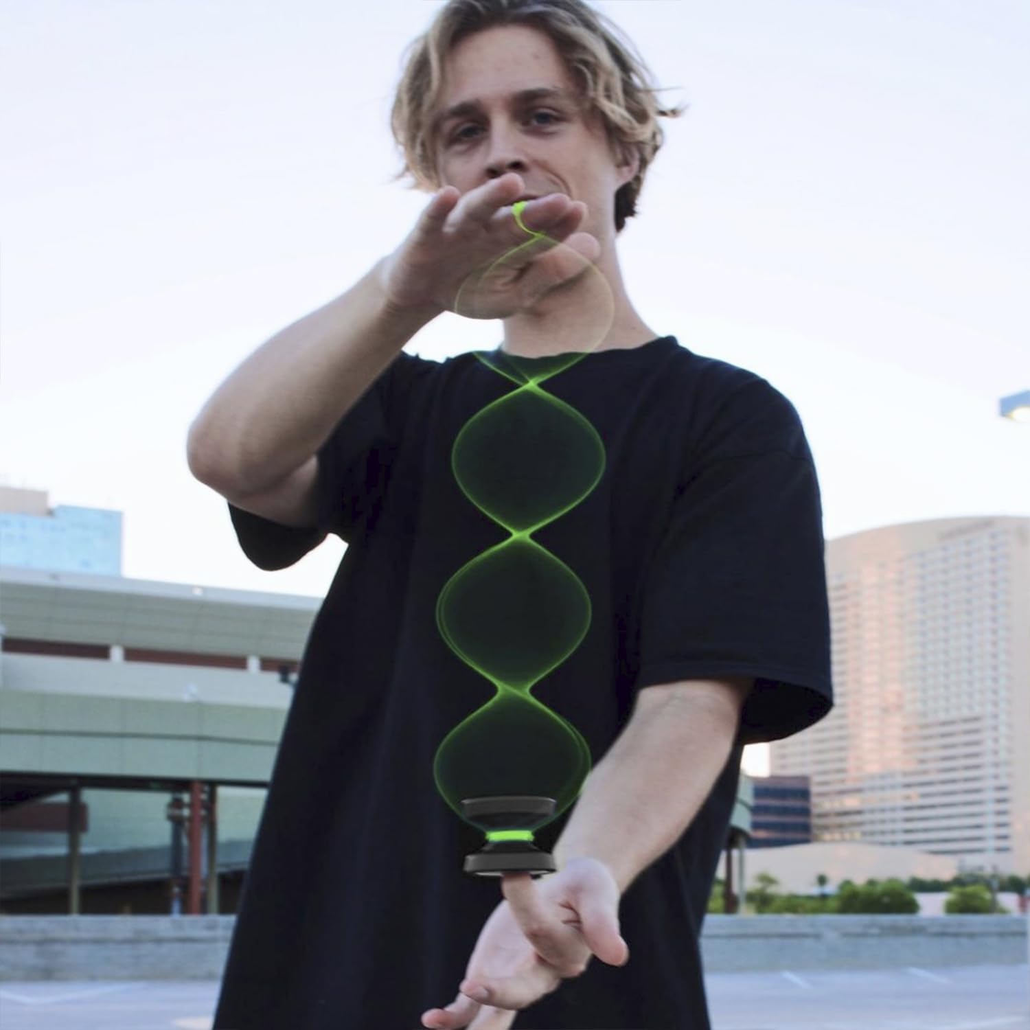 YoyoFactory Dna Yo-Yo - Nero Bianco (yoyo in Metallo, Corde, Cuscinetti a Sfera e Istruzioni Incluse)