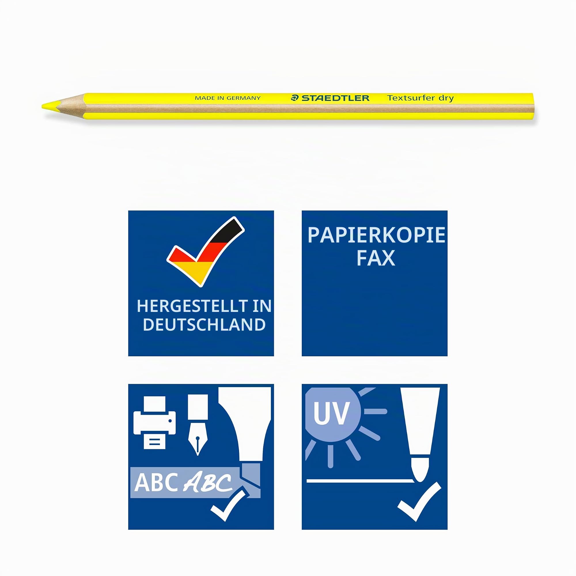 STAEDTLER Textsurfer dry 128 64 – Thekendisplay, 48 Stück, 4 Farben