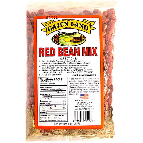 Cajun Land Red Bean & Seasoning Mix 8 oz