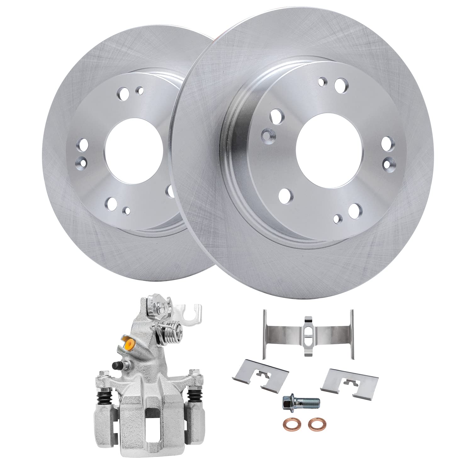 Detroit Axle - Rear Brake Kit for 04-08 Acura TSX, 03-07 Honda Accord, 2003
