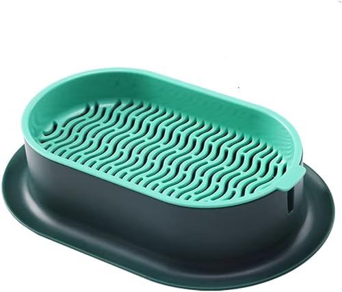 Miniatura 1 de KEYUSHOP Bandeja de germinación de semillas sin tierra, sin BPA, bandeja de germinación de semillas, bandeja hidropónica de hierba de gato, bandeja