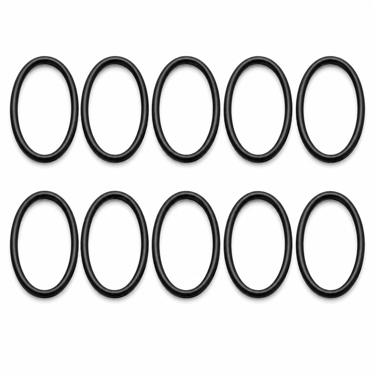 10 Pack Rock Tumbler Replacement Drive Belts Compatible with Thumler’s A-R1 A-R2 A-R3 A-R6 A-R12 B#401 Tumblers, Heavy-Duty Buna-N Rubber O-Ring Belt Set for Rock Polishing Machines