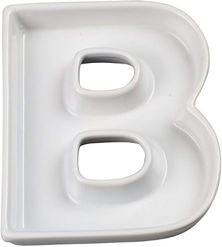 Plato de cerámica con diseño de carta de amor Ivy Lane, color blanco, Casual, 6 - pulgadas, Blanco