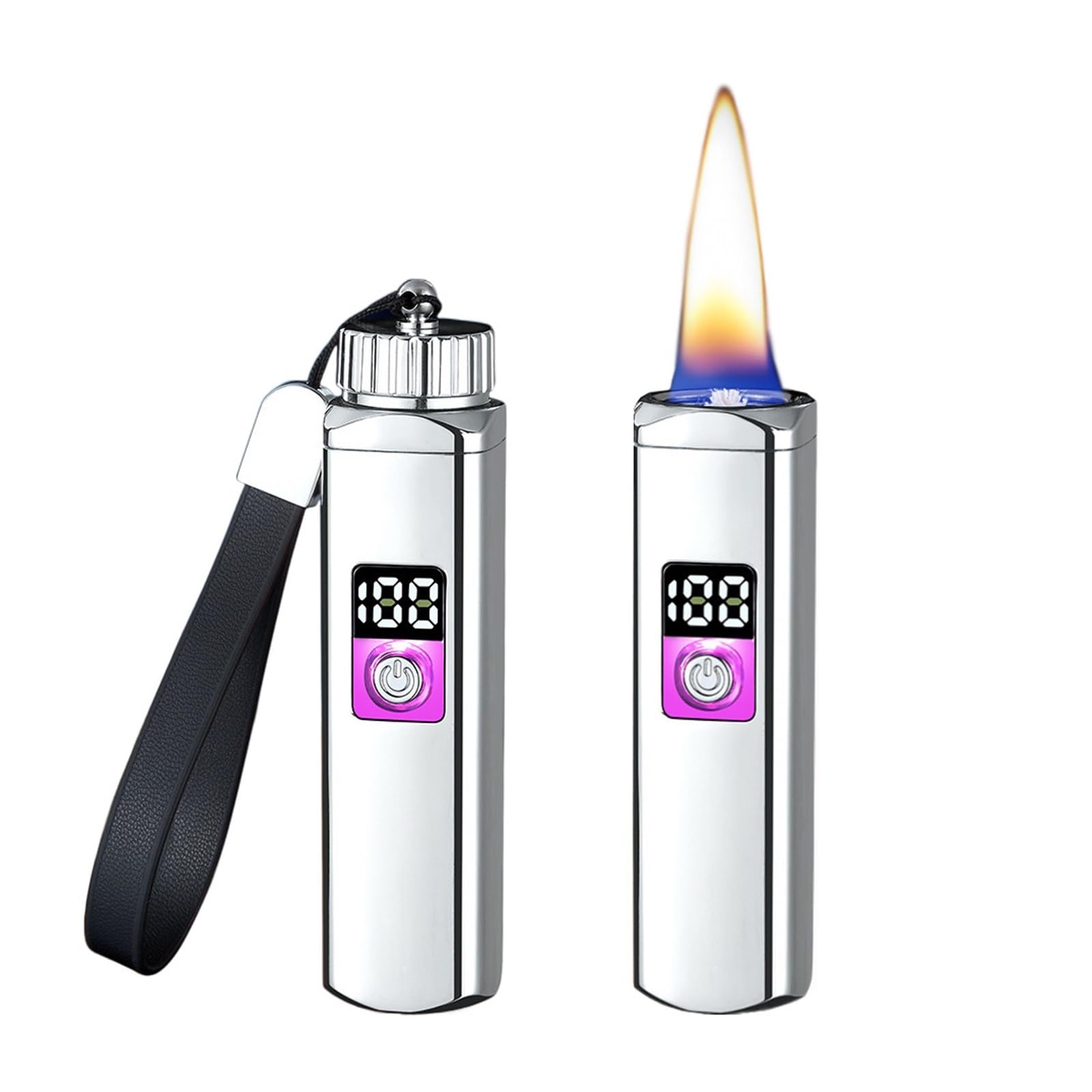 Encendedor de queroseno resistente al viento para acampada y velas