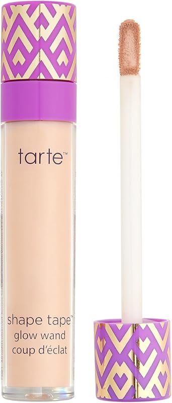 tarte shape tape glow wand – Sheer Liquid Highlighter with Mineral Pigments & Shea Butter for Hydrated Radiant Appearance, Vegan & Cruelty Free