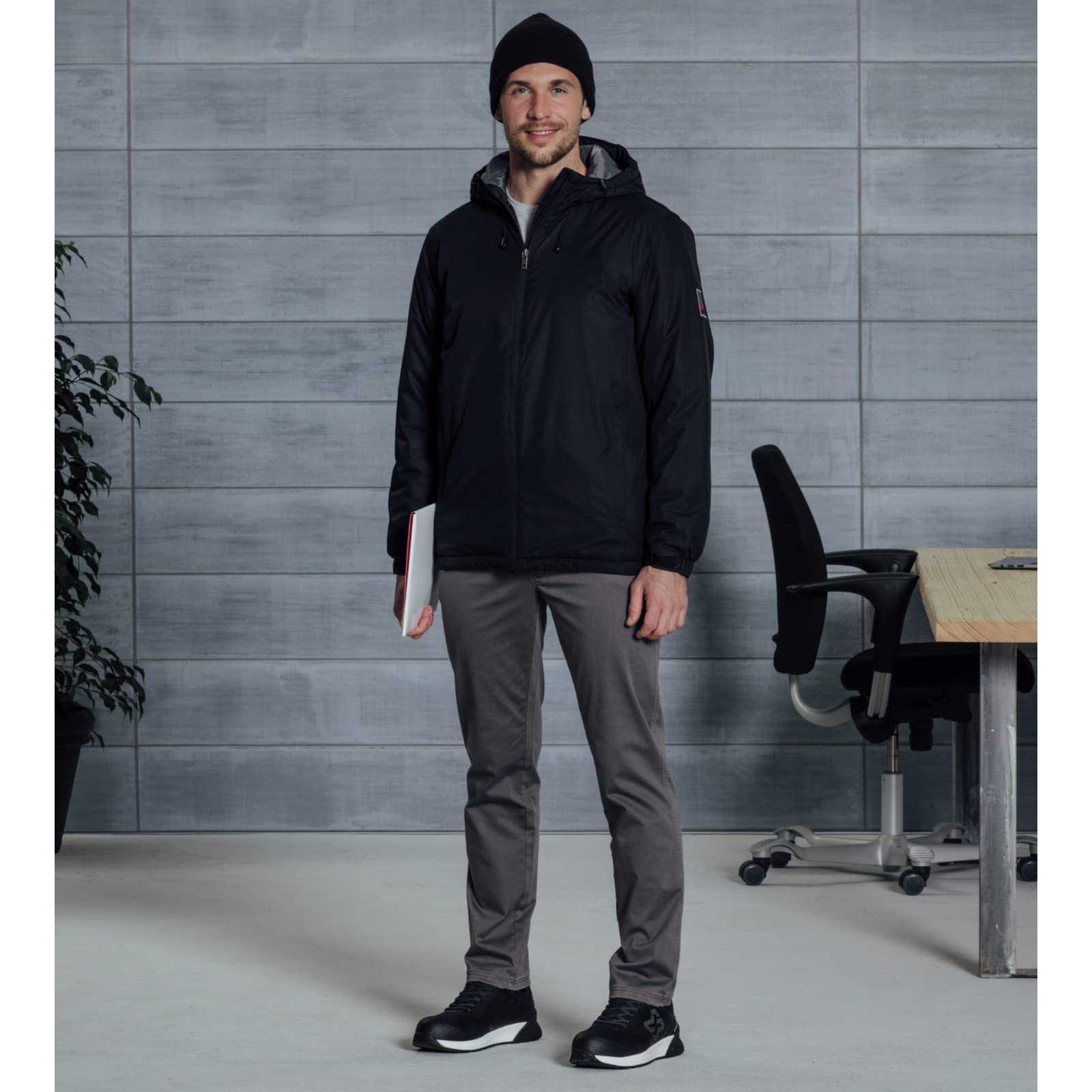WÜRTH MODYF Parka invernale Bergen nero uomo