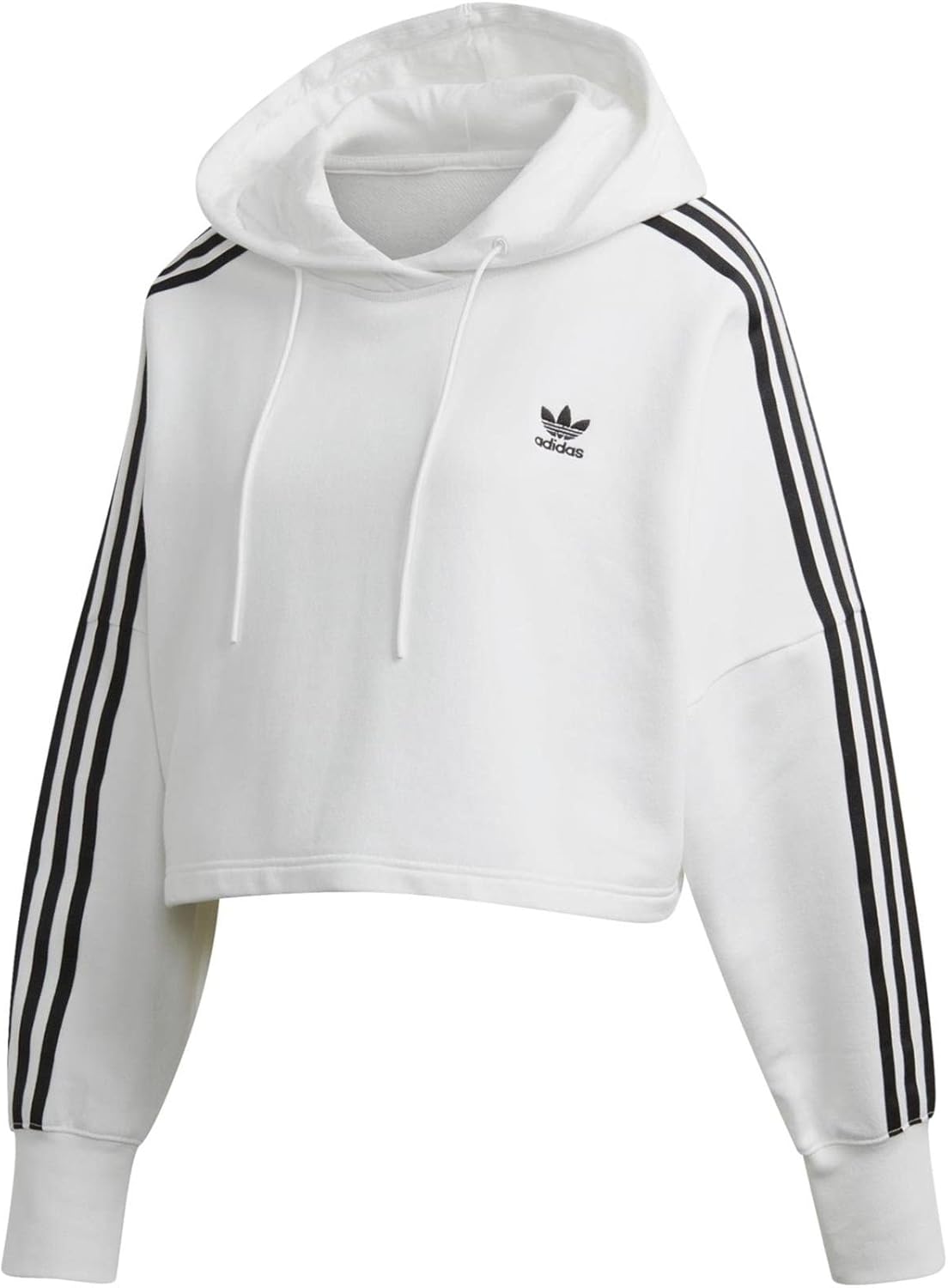 adidas Originals Women's Cropped Hoodie Sweatshirt