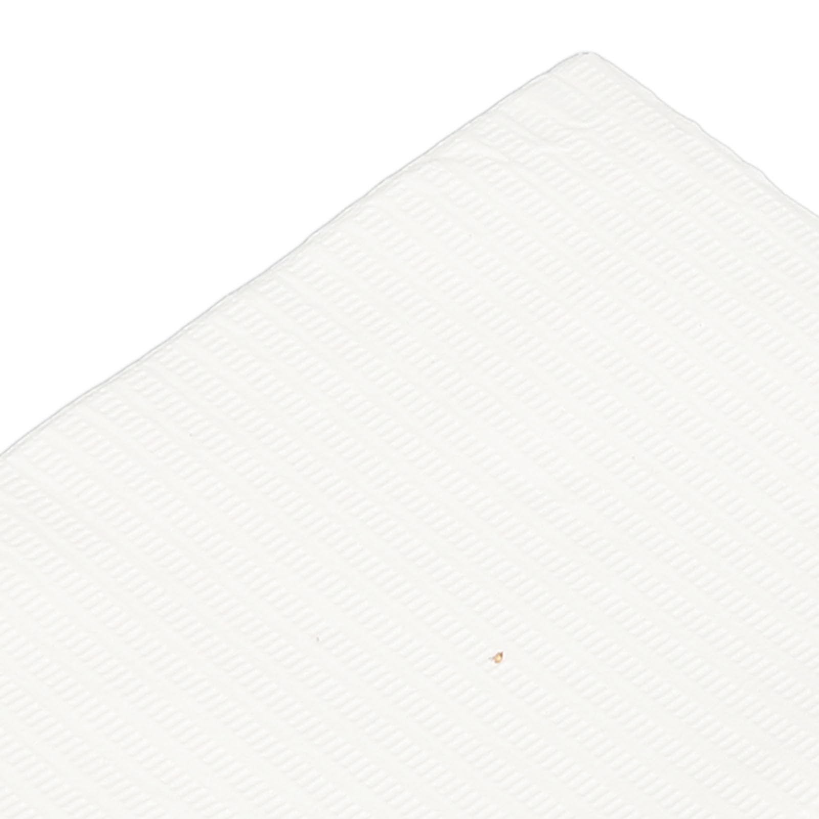 Serviettes de Table à Ongles Jetables, Bavoirs Dentaires Imperméables, Couverture de Plateau Médical Confortable, 80 Pièces (WHITE)