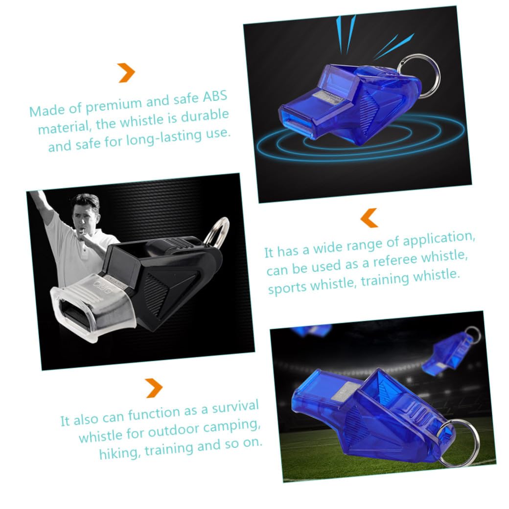Mipcase Fischio Fischi di Calcio Fischietto D'emergenza Fischietto Multifunzione Fischietti Appesi Fischietti Portatili Fischietti da Corsa Fischi Sonori Nitidi Addominali